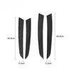 4PCS Door Inner Handle Panel Cover Trim Carbon Fiber Auto Decoration Stickers For BMW X5 E70 2006-2013 Car Interior Accessories