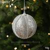 Sequin Christmas Ornament Rhinestone Rhinestone Christmas Ornament Pearl Christmas Ornament Lightweight For Window Display