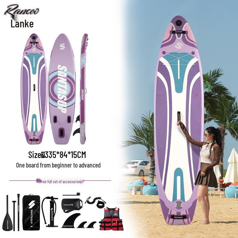 Lanko Inflatable Paddle Board - Universal PVC SUP for Surfing & Paddling