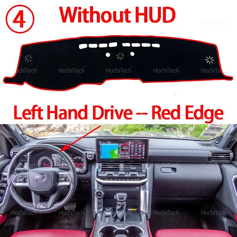 For Toyota Land Cruiser 300 LC300 ZX VX GR-S -2025 Car Dashboard Cover Dash Board Mat Carpet Pad Sunshade Cape Cushion