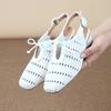 New Women Shoes Fashion Sandals Leather Knit Casual Slides Street Pumps