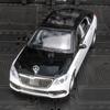 Jiaye VB32683 Big Ben Maybach S650 Alloy Model S-Class Sedan Pull-Back Toy Car