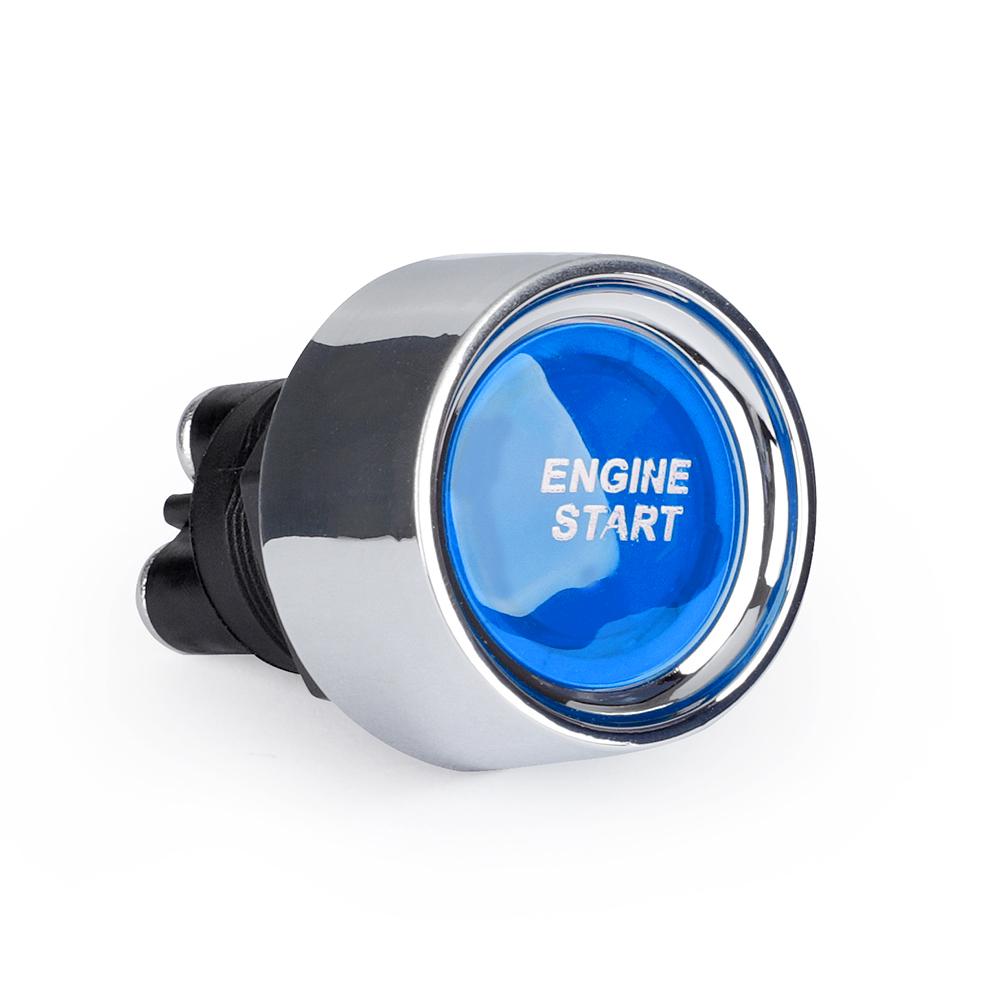 1PC 12V 50A 3 Pin SPST Momentary Engine Start Button Keyless Push Ignition Switch ON OFF For Cars Truck Marine RV Relays 5