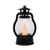 LED Retro Small Horse Lamp: Hand-Held Electronic Candle, Christmas Decoration, Plastic Oil Lamp, Wind-Resistant Night Light, Luminous Ornament.