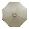 Outdoor Patio Umbrella Replacement Canopy, 8 Ribs Umbrella Canopy Cover Replacement Fabric, Parasol Cover Replacement UV