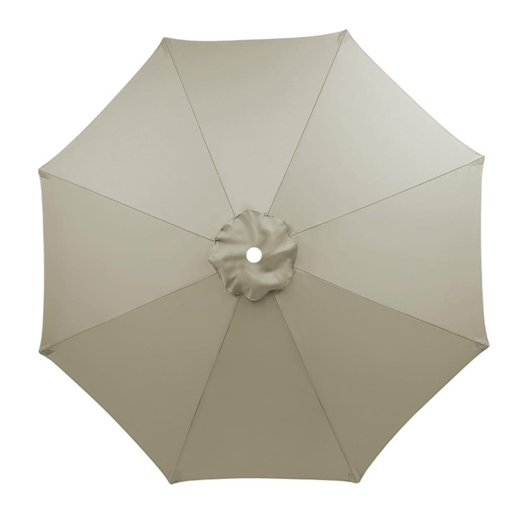 Outdoor Patio Umbrella Replacement Canopy, 8 Ribs Umbrella Canopy Cover Replacement Fabric, Parasol Cover Replacement UV