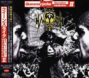 CD QUEENSRYCHE - Operation: Mindcrime II WPCR12262 RHINO 2006 Japan Metal Used