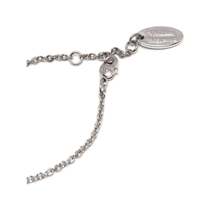 Vivienne Westwood Balbina Bracelet Elegant Mini Pearl Bracelet Women bracelet Silver 6102017702P118P118