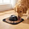 Non-Slip Dog Licking Bowl Silicone with Rolling Ball Slow Feeder Dog Bowl Bite Resistant Anti-Choking Slow Feeder