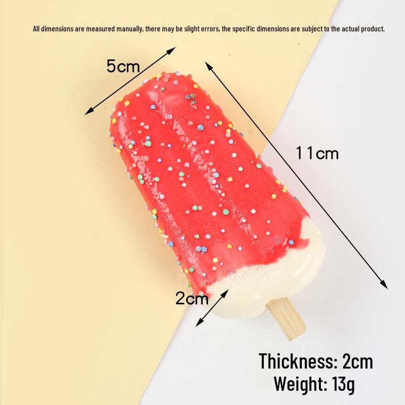 Simulation Ice Cream Refrigerator Magnet Display Prop