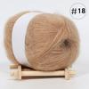 5Pcs Baby Mohair, Hand-woven DIY Sweater Scarf Thread Baby Thread Fine Wool