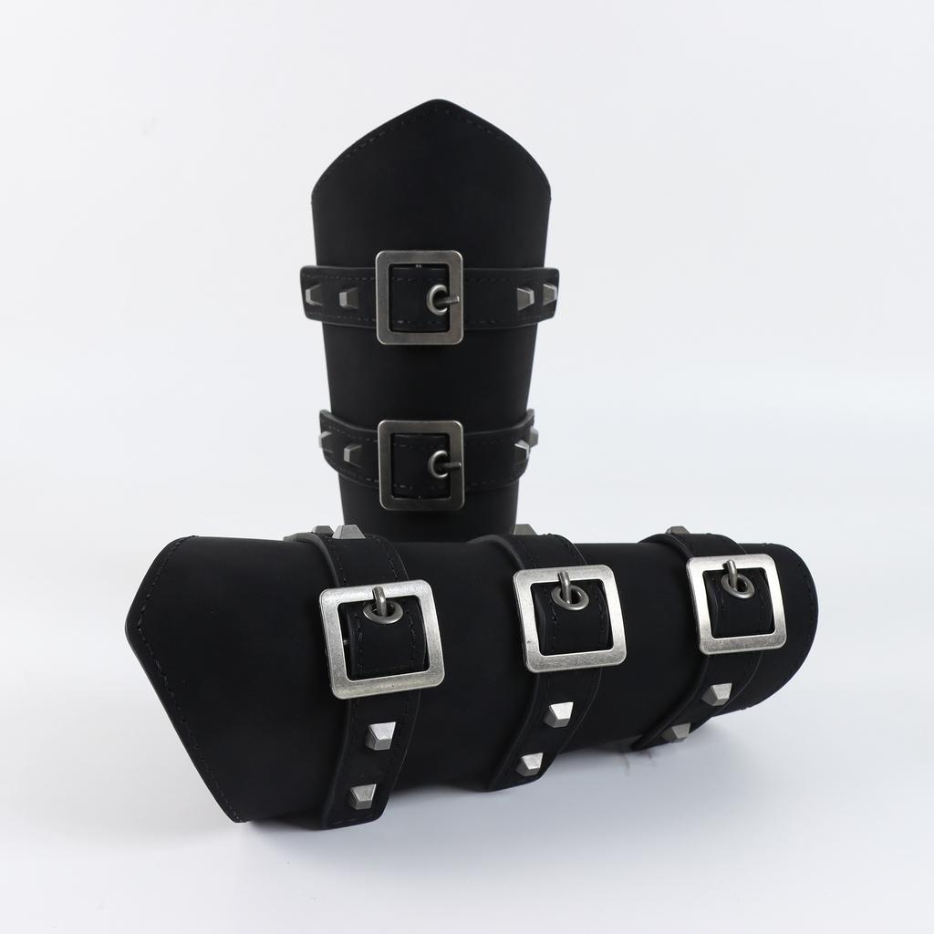 Medieval Retro Suit Knight Shoulder Pads Viking Style Warrior Wrist Guards Arm Guards Cosplay Accessories