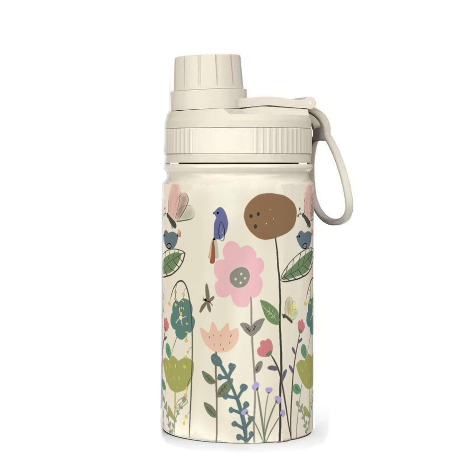 

12oz Stainless Steel Insulated Cup Space Cup Children s Animal Space Printing Comes With 360ml Water Cup One Size