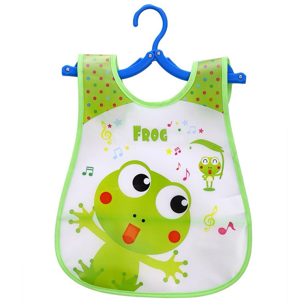 Cute Kid Infant Baby Soft Cartoon Bib Saliva Dripping