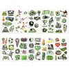 10Pcs Soccer Party Luminous Tattoo Stickers Kids Sports Football Theme Birthday Party Decoration Supplies Gift for Guests