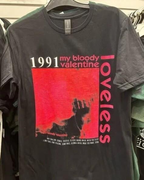 My Bloody Valentine Band Charcoal Unisex Tshirt Unisex S5XL  KH13991 Unisex T-Shirt L