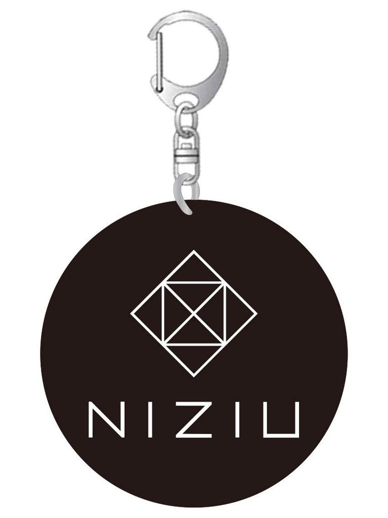 NiziU Clear Acrylic Keychain [Black]