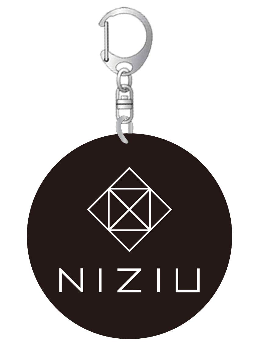 

NiziU Clear Acrylic Keychain [Black]