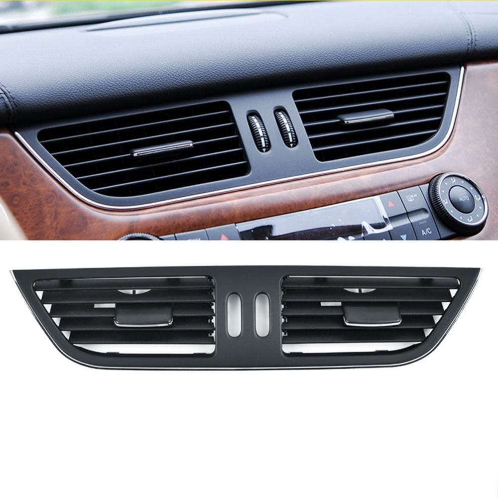 Front Dashboard Center A/C Vent Conditioning Panel Grille Cover Frame For Benz