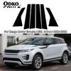 6Pcs Car Pillar Posts for Range Rover Evoque L551 5-Door Door Window Molding Cover Trims Stickers Decal