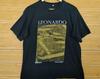 Vintage Leonardo Da Vinci Vitruvian Man T-Shirt - Size M
