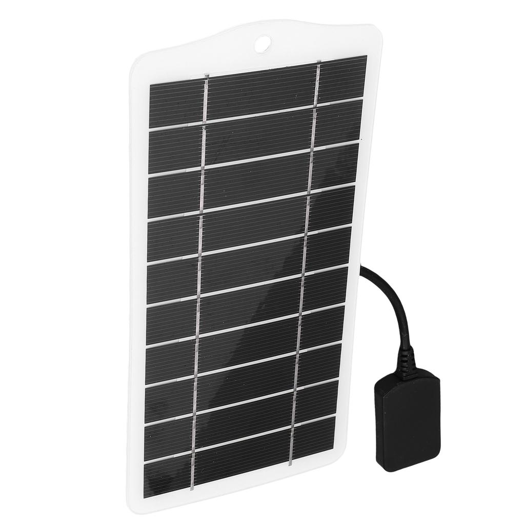 5W Monocrystalline Solar Panel USB Solar   Solar Phone   for Outdoor Camping Travel