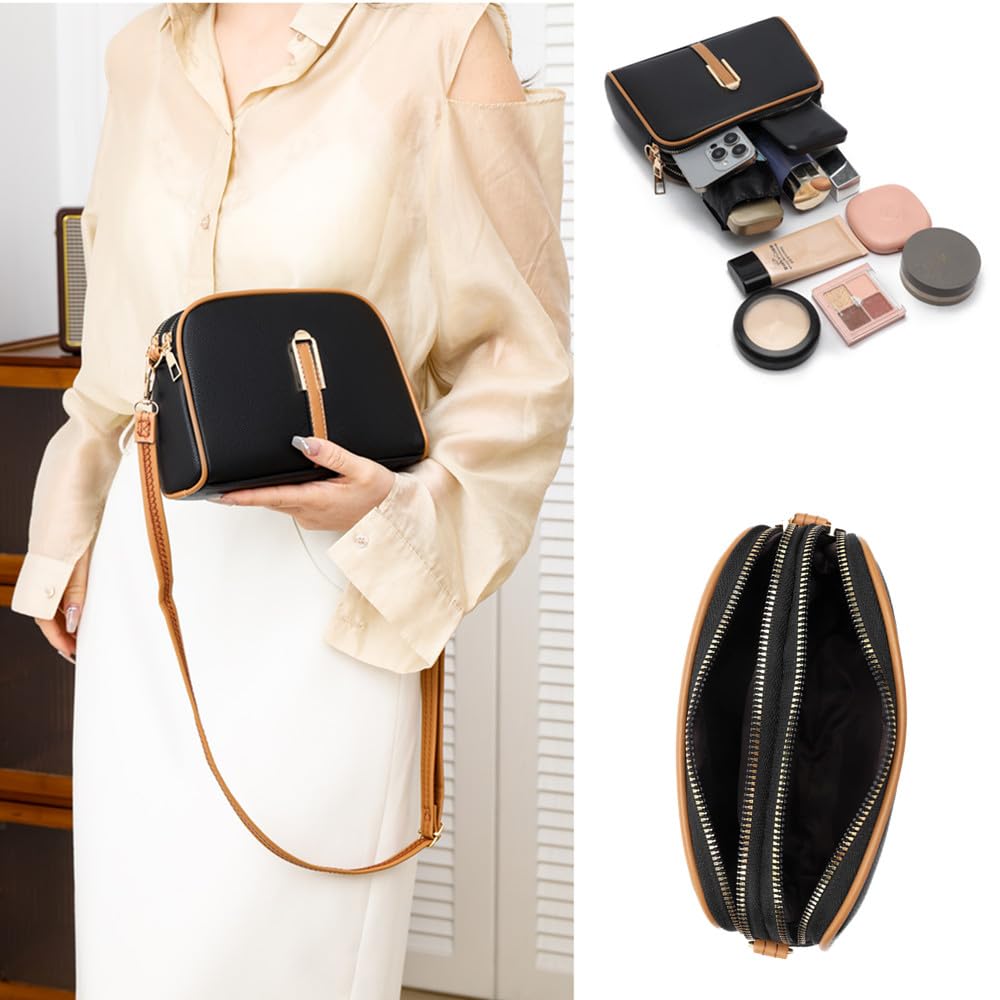 Lawnspet Women's Crossbody Shoulder Bag, Lightweight, Small, Smartphone Shoulder Bag, Smartphone Pouch, Crossbody Mini Bag, Smartphone Pouch, PU