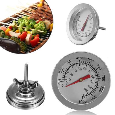 52mm 100℃-1000℃ Kitchen Cooking Thermometer Meat Food Temperature Test Meter for Oven BBQ Grill with Probe Heat Barbecue