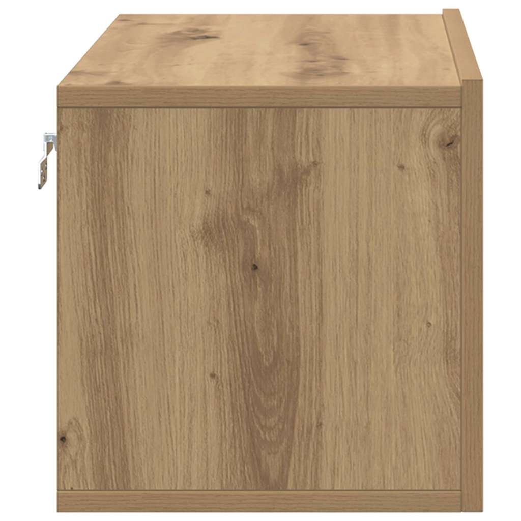 TV Cabinet Set 2 Pcs Brown 60 X 30 X 30 Cm Engineered Wood