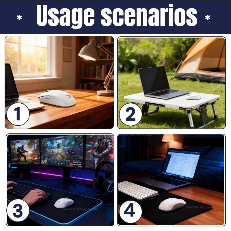 Professional 300IPS 60G Acceleration Gaming Mouse 16000DPI TTC Gold Dustproof Micro Switches 1000Hz 3-Mode Connection