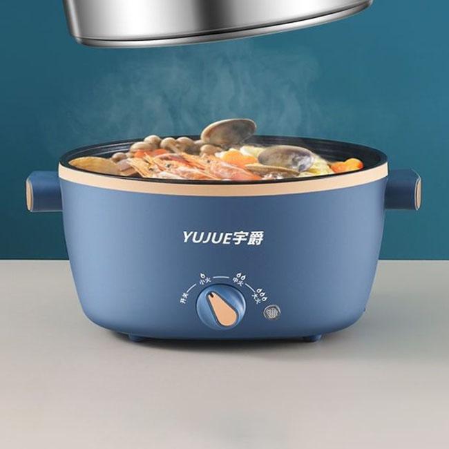 Electric Frying Pan Multi-function Electric Pot Mini Electric Skillet Small Electric Pot Household Pot Non-stick Small Pot