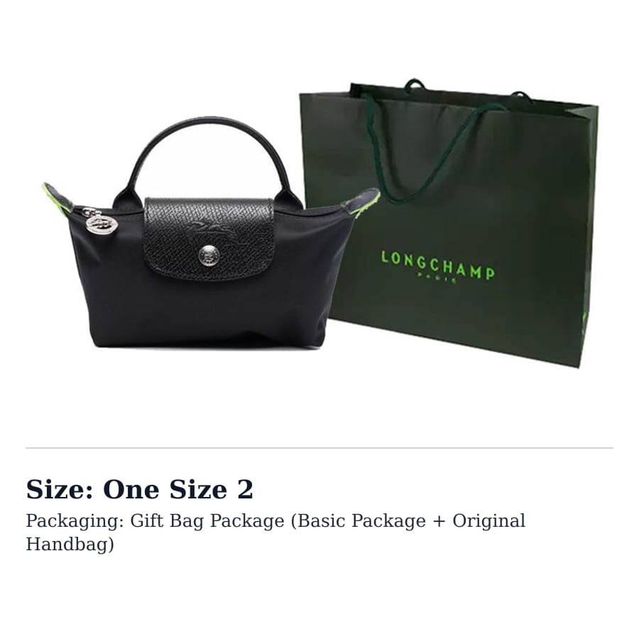 LONGCHAMP Le Pliage Green Poliamīda Pelmeņu