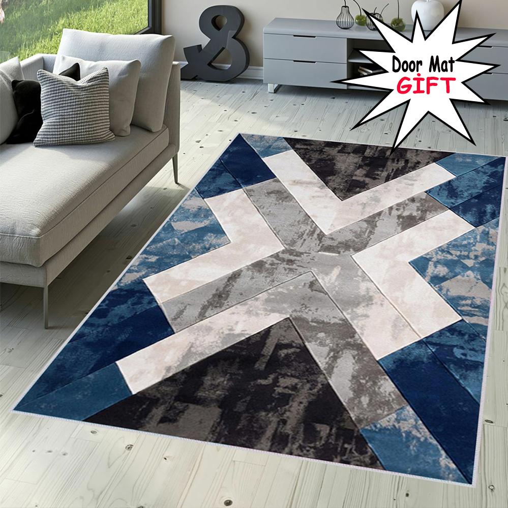 

Rovigo Home Моющийся ковер с набивным рисунком RVGHOME1529-HT1389
