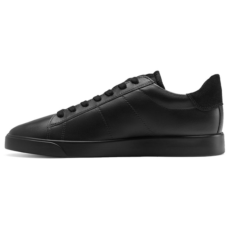 Ecco Street Lightweight Series Two-Layer Cowhide Comfortable Casual Trendy Low-Top Sneakers Men sneakers Black 52130451052