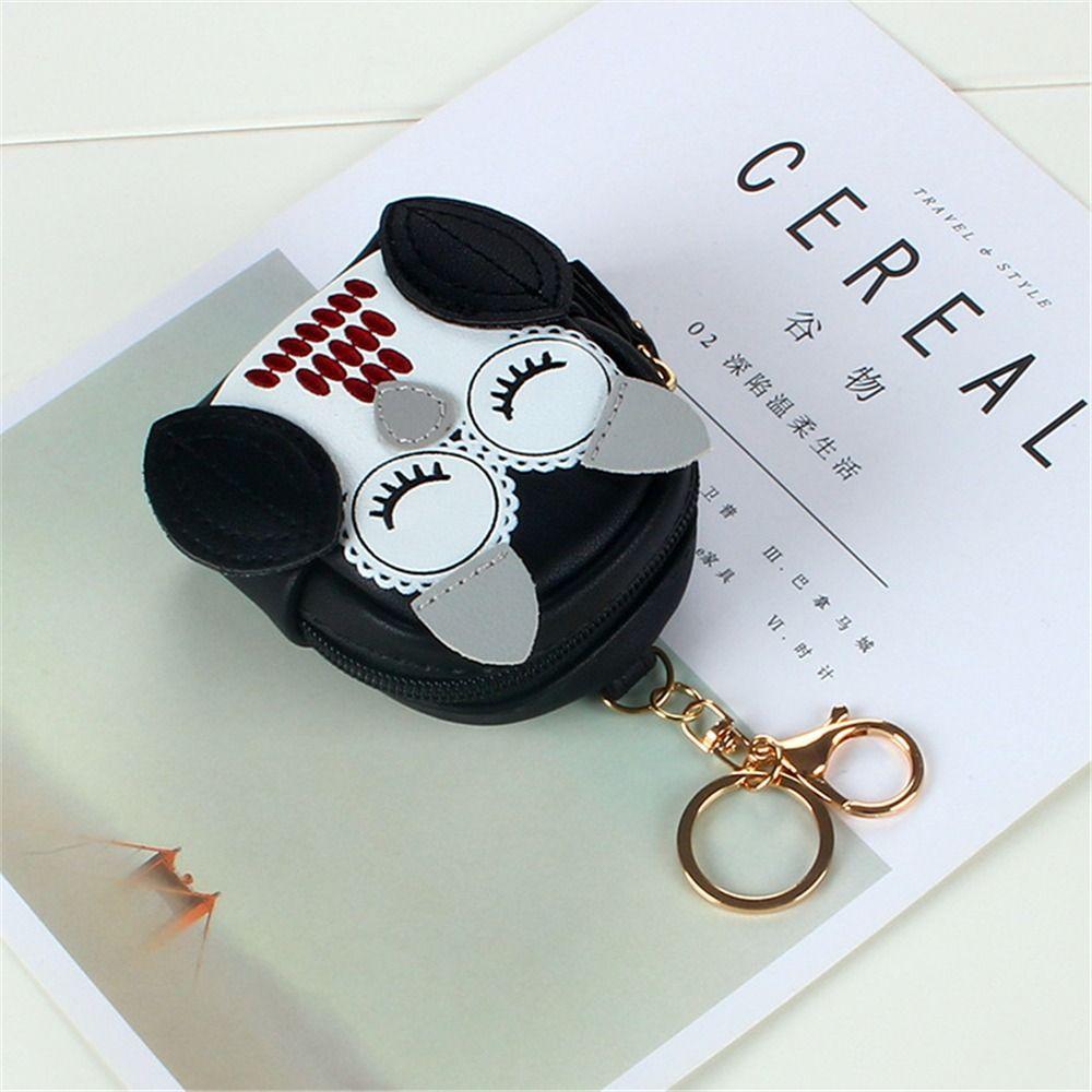 

Women Lady PU Leather Mini Coin Purse Wallet Car Pendant Key Bag розовый