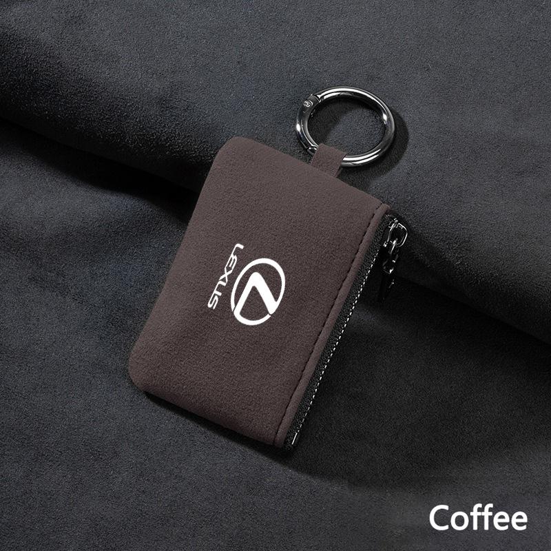 Car Key Bag Cover Case Leather Key Wallet for Lexus RX330 IS250 Ct200h ES300h RX350 IS300h NX300h GS300 ES350 Auto Accessories