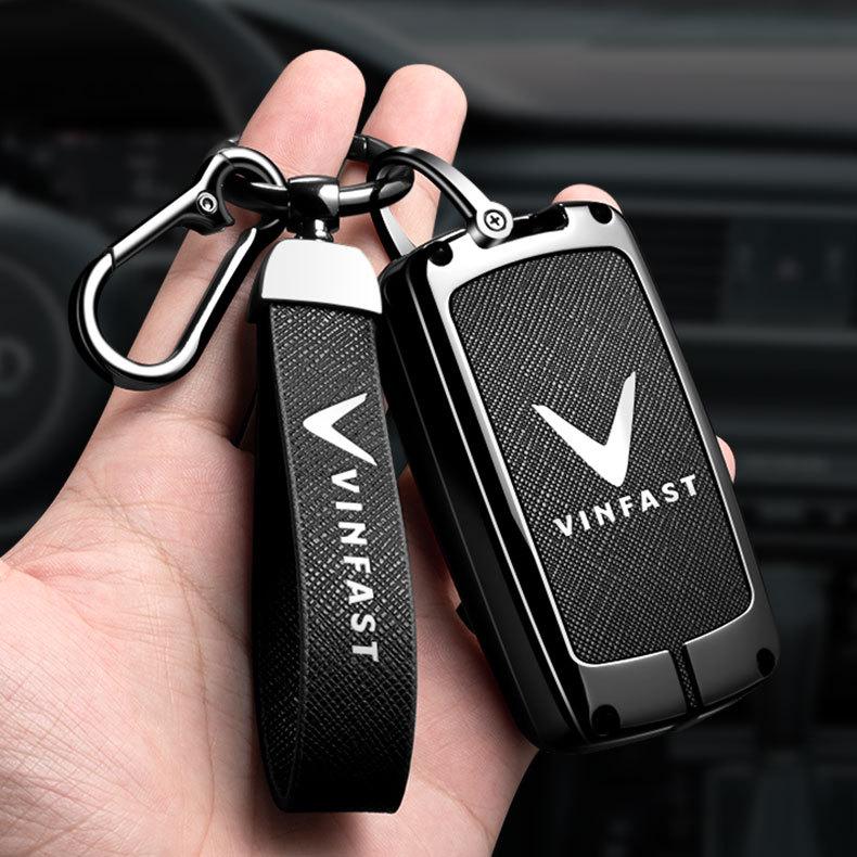 Vinfast Vietnam Car Key Case for Zhonghua V5/VF8 VF3/5/9 with Premium Keyring Buckle
