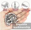 Self-Tapping Screws 410 Stainless Steel Hex Head Screws with Rubber Washer Ring Metal Self Drilling Screw for Hex Socket Wrench