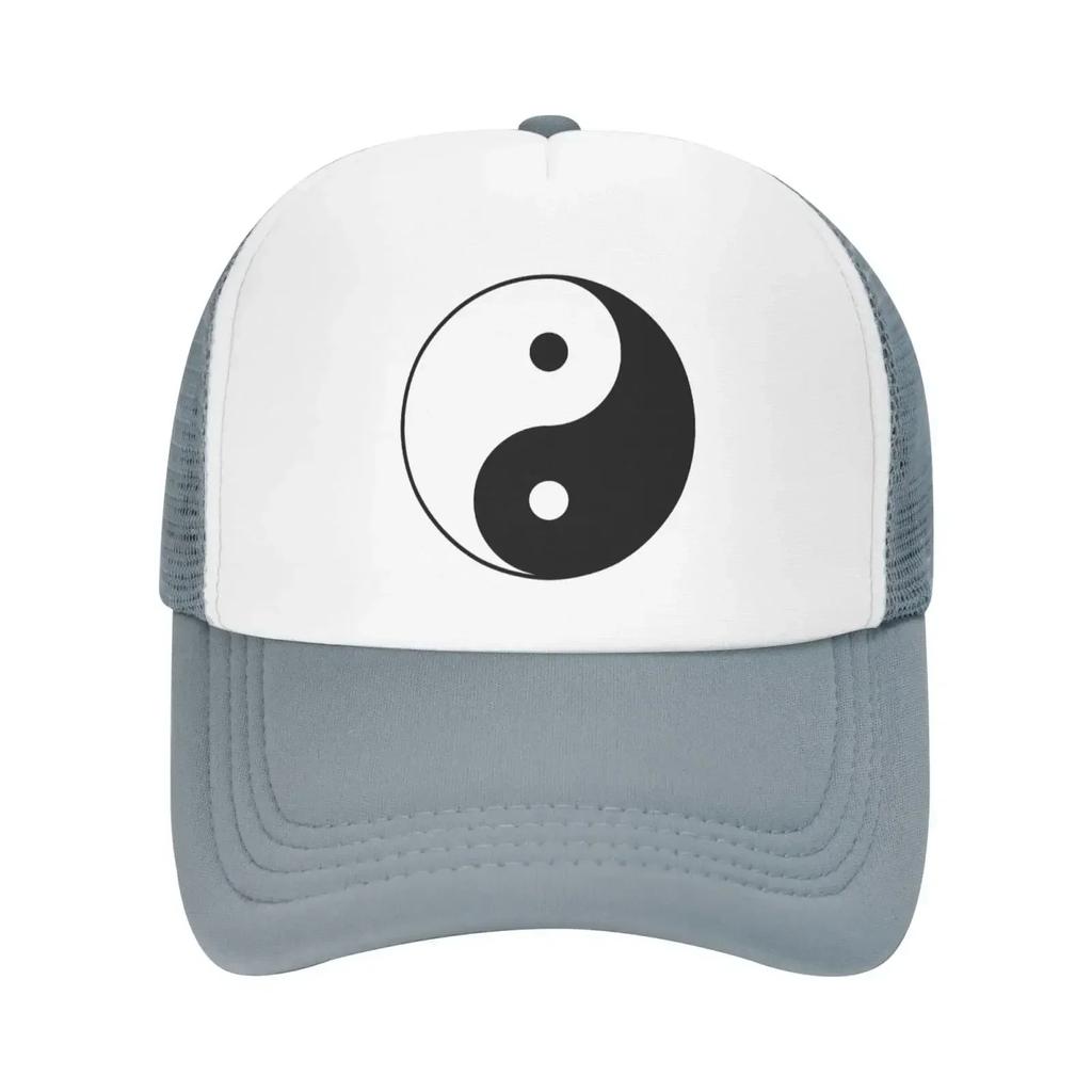 Tai Chi Yin Yang Trucker Hat Mesh Baseball Snap Back Cap for Unisex Or Women Outdoors