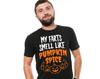 Funny Halloween Pumpkin Spice Fart T-Shirt: Humorous Gift
