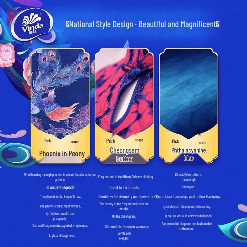 Vinda 4-Ply Soft Pack Facial Tissues