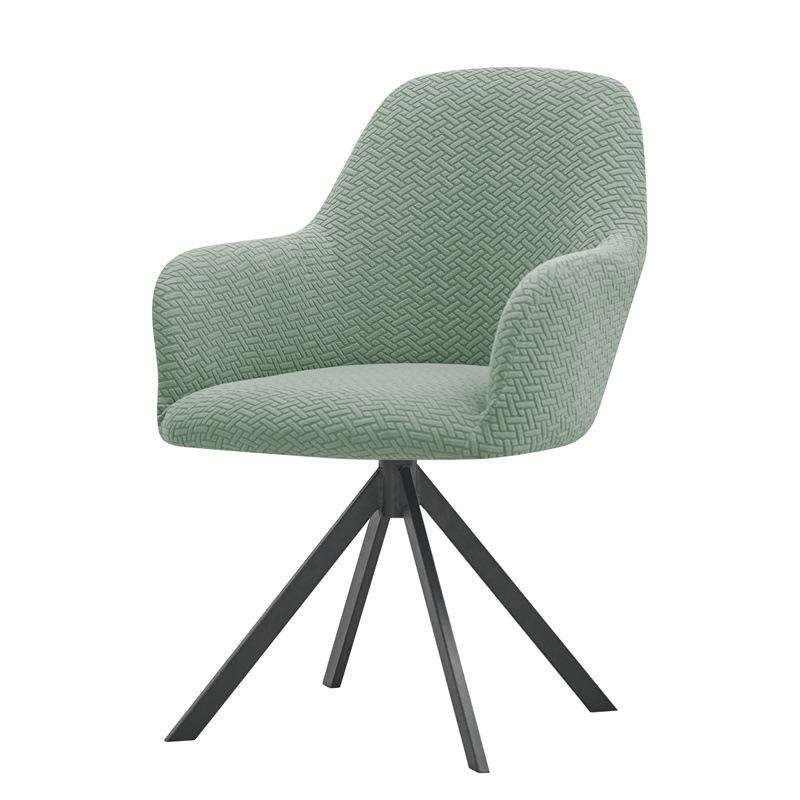Thickened High Armrest Chair Cover Jacquard Swivel Office Chair Dust Cover