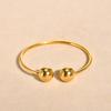 Candid Style Knot Cuff Bangle for Women,Gold Color Stainless Steel Elegant Tie Charm Bracelets, BFF Sisters Party Jewelry