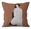 Nordic Wasabi Style Abstract Pillowcase Modern Simple Home Sofa Bedside Cushion Cover
