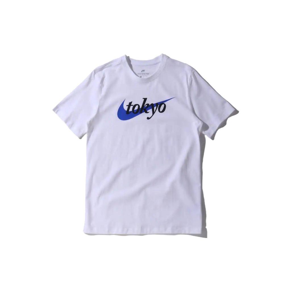 Nike T Shirts Men's White Crew Neck Moderate Other DA8858-100