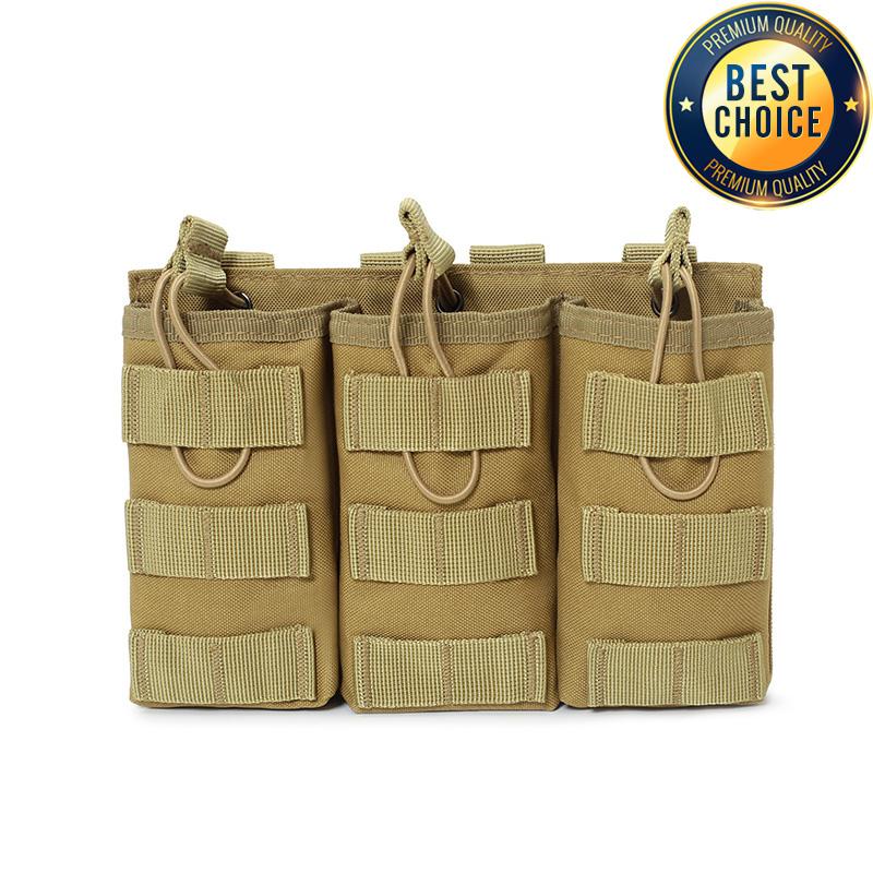 1000D Tactical Magazine Pouch Double/Triple/Quadruple Mag Pouch Airsoft Ak 7.62/5.56mm M4 Ar Rifle Hunting Accessories