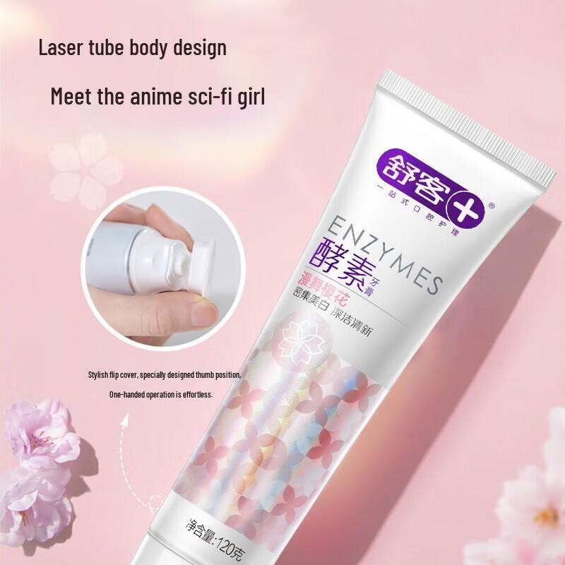 Shuke Cherry Blossom Whitening Enzyme Toothpaste