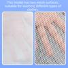 3/4Pcs Durable Mesh Delicates Laundry Wash Bag Coarse Net Clothing Organizer  Washing Machines