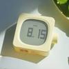 LED Alarm Clock with Backlight Battery Operated LCD Display Temperature Humidity Monitor Multifunction Home Sensor Tools Desktop