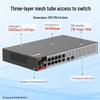 Ruijie RG-S2906-10GT2MS-P-L PoE Managed Switch
